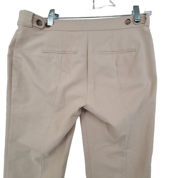 Ann Taylor Women's Straight Leg Casual Pants Tan Size 4 - Picture 8 of 10